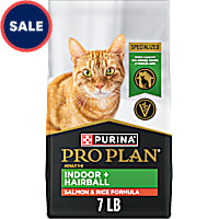 Purina Pro Plan Hairball Management, Salmon and Rice Formula Indoor Cat Food