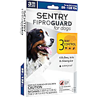 Sentry FIPROGUARD Dog & Puppies 89 to 132 lbs. Topical Flea & Tick Treatment