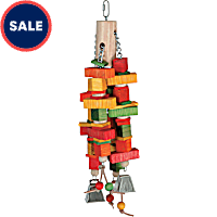 Caitec Chewin' Log Bird Toy