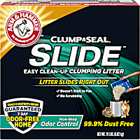 Arm & Hammer Clump & Seal Slide Non-Stop Odor Control Clumping Cat Litter