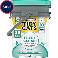 Tidy Cats Free & Clean Unscented Clumping Multi Cat Litter