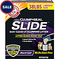 Arm & Hammer Clump & Seal Slide Multi-Cat Clumping Litter