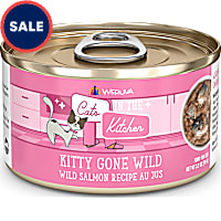 Cats in the Kitchen Originals Kitty Gone Wild Wild Salmon Recipe Au Jus Wet Cat Food