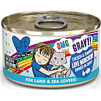 B.F.F. OMG Love Munchkin! Chicken & Pumpkin Dinner in Gravy Wet Cat Food
