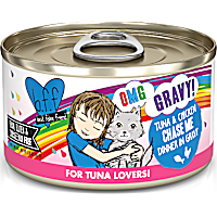 B.F.F. OMG Chase Me Tuna & Chicken Dinner in Gravy Wet Cat Food
