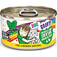 B.F.F. OMG Live N' Love Chicken & Lamb Dinner in Gravy Wet Cat Food