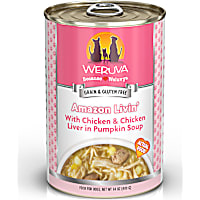 Weruva Classics Amazon Livin' with Chicken & Chicken Liver in Pumpkin Soup Wet Dog Food