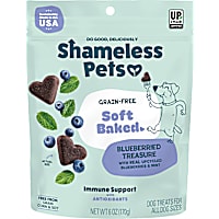 Shameless Pet Treats Blueberry and Mint Soft-Baked Biscuit Dog Treats