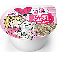 B.F.F. Dog Fun Size Meals! I'm in Luck with a side of Rice & Breast of Duck in Broth Wet Dog Food