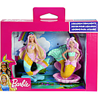 Penn Plax Mermaid Barbie 2-Piece Aquarium Decoration Bundle