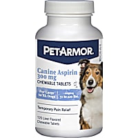 PetArmor Canine Aspirin Chewable Tablets for Large to XL Dogs