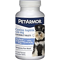 PetArmor Canine Aspirin Chewable Tablets for Small Dogs