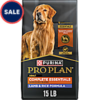 Purina Pro Plan Complete Essentials Shredded Blend Lamb and Rice High Protein with Probiotics Dry Dog Food
