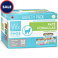 Weruva Wx Phos Focused Pate Formulas Variety Pack Wet Cat Food