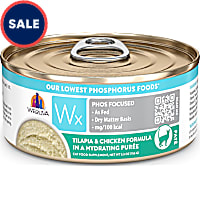 Weruva Wx Phos Focused Tilapia & Chicken Formula in a Hydrating Puree Wet Cat Food