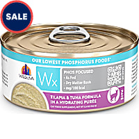 Weruva Wx Phos Focused Tilapia & Tuna Formula in a Hydrating Puree Wet Cat Food