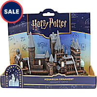 Penn Plax Harry Potter Hogwarts Castle Aquarium Ornament Tray Pack