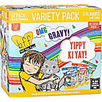 B.F.F. OMG Gravy Yippy Ki Yay! Variety Pack Wet Cat Food