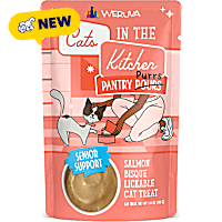 Cats in the Kitchen Pantry Pours Senior Support Salmon Bisque Lickable Cat Treat