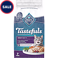 Blue Buffalo Blue Tastefuls Chicken & Brown Rice Recipe Natural Dry Food for Adult Cats 7+