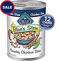 Blue Buffalo Blue's Stew Made with Natural Ingredients, Country Chicken Stew Natural Wet Dog Food