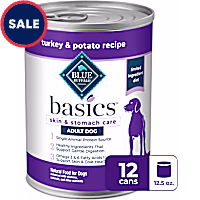 Blue Buffalo Basics Grain-Free, Turkey, Adult Wet Dog Food