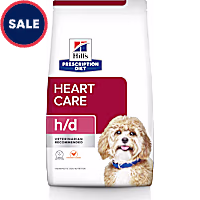 Hill's Prescription Diet h/d Heart Care Chicken Flavor Dry Dog Food