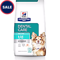 Hill's Prescription Diet t/d Dental Care Small Bites Chicken Flavor Dry Dog Food