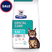 Hill's Prescription Diet t/d Dental Care Chicken Flavor Dry Cat Food