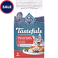 Blue Buffalo Tastefuls Chicken & Brown Rice Recipe Weight & Hairball Control Adult Cat Dry Food