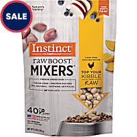 Instinct Freeze Dried Raw Boost Mixers Grain Free Cage Free Chicken Recipe All Natural Cat Food Topper