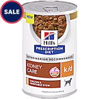 Hill's Prescription Diet k/d Kidney Care Chicken & Vegetable Stew Canned Dog Food