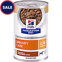 Hill's Prescription Diet c/d Multicare Urinary Care Chicken & Vegetable Stew Canned Dog Food