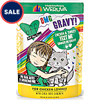 B.F.F. OMG Text Me Chicken & Turkey Dinner in Gravy Wet Cat Food