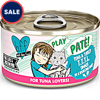 B.F.F. P.L.A.Y. T.T.Y.L. Tuna & Turkey Dinner in a Hydrating Puree Wet Cat Food