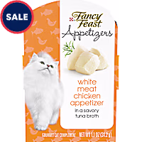 Fancy Feast Broth Appetizers White Meat Chicken Wet Cat Food