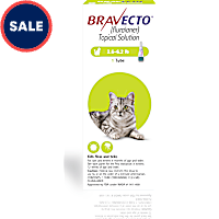 Bravecto Topical Solution for Cats 2.6-6.2 lbs
