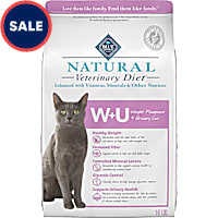 Blue Buffalo Natural Veterinary Diet Weight Management + Urinary Care Chicken Dry Cat Food