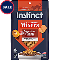 Instinct Freeze Dried Raw Boost Mixers Grain Free Digestive Health Recipe All Natural Cat Food Topper