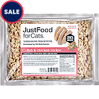 JustFoodForDogs Daily Diets Fish & Chicken Frozen Cat Food
