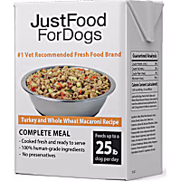 JustFoodForDogs Pantry Fresh Adult Turkey & Whole Wheat Macaroni Wet Dog Food