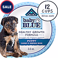 Blue Buffalo Baby Blue Healthy Growth Formula Natural Chicken & Vegetable Recipe Wet Puppy Food