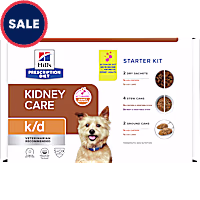 Hill's Prescription Diet k/d Kidney Care Starter Kit Variety Pack Dry Dog Food