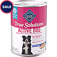 Blue Buffalo True Solutions Chicken, Top Form Active Adult Wet Dog Food