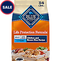 Blue Buffalo Life Protection Formula Large Breed Adult Chicken & Brown Rice Dry Dog Food