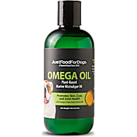 JustFoodForDogs Plant Based Marine Microalgae Oil and Omega Oil for Dogs