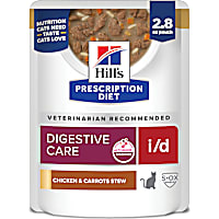 Hill's Prescription Diet i/d Digestive Care Chicken & Carrot Stew Wet Cat Food