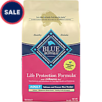 Blue Buffalo Life Protection Formula Chicken Free Adult Salmon & Brown Rice Dry Dog Food