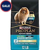 Purina Pro Plan AdvantEDGE Digestive Support Plus Small Breed Salmon & Oat Meal Formula Adult Dry Dog Food