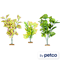 Imagitarium Background Plant Multi-Pack Silk Aquarium Plants